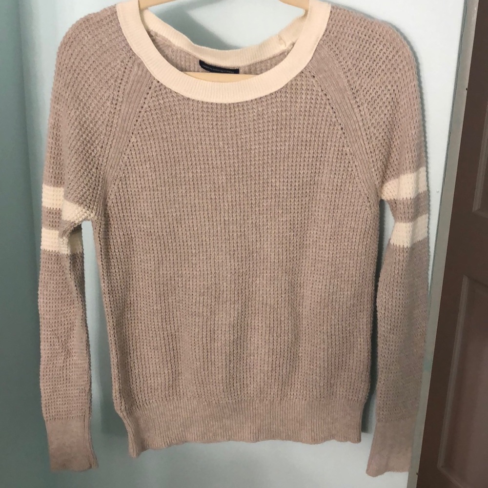 Striped American Eagle sweater